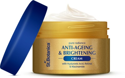 St.Botanica Pure Radiance Anti Ageing Brightening Cream with SPF 25 PA+++ & Hyaluronic Acid(50 g)