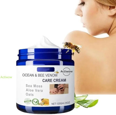 ACTIWOW Bee Venom Ocean Cream for Smooth Neck Area and Glow Restoration(50 g)