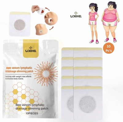 LORSHEL Bee Venom Slimming Patches Toxin Remover Fat Pads for Energy Boost(100 g)