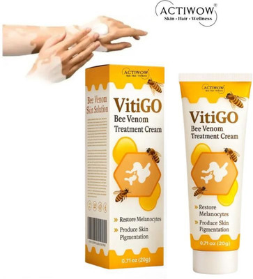 ACTIWOW Vitigo Bee Venom Cream for Face Redness(100 g)