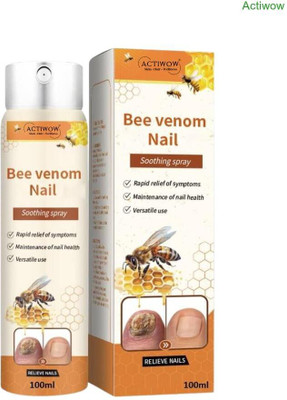 ACTIWOW Bee Venom Dual Strength Nail Spray(100 ml)