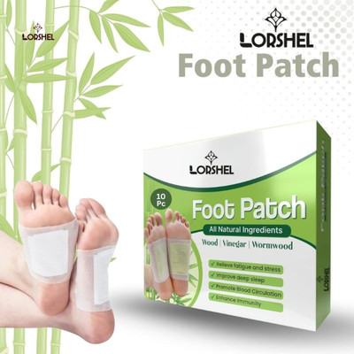 LORSHEL Cleansing Toxin Remover Foot Pads to Remove Toxins Overnight(100 g)