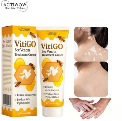 ACTIWOW Vitigo Bee Venom Cream for Soothing Post-Wax Cream(100 g)
