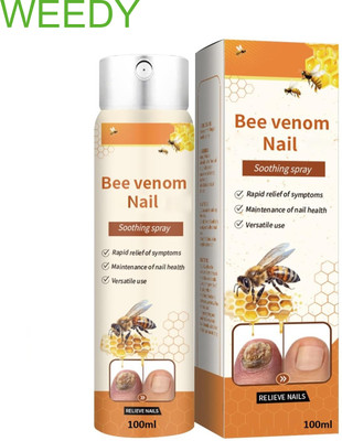 WEEDY Bee Venom Nail Repair Spray – Deep Moisture for Strong Nails(100 ml)