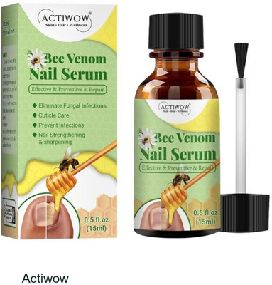 ACTIWOW Bee Venom Nail Serum Cuticle Nourish Drops(20 ml)