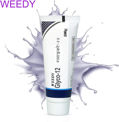 WEEDY Glyco 12 Cream 100g for Even Complexion and Glow(100 g)