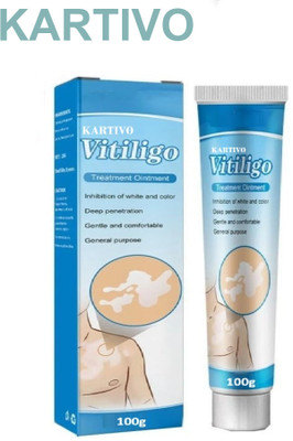 KARTIVO Vitiligo Daily Use Herbal Cream(100 g)