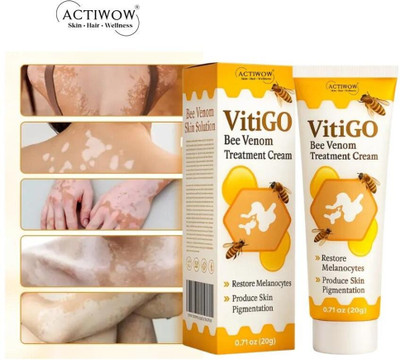 ACTIWOW Vitigo Bee Venom Cream for Intensive Comfort(100 g)