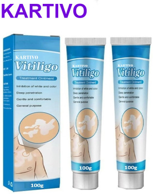 KARTIVO Vitiligo Patch Area Cream Pack of 2(200 g)