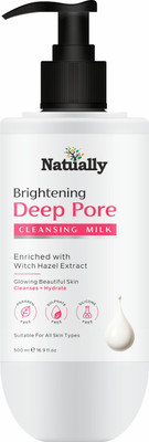 Natually BRIGHTENING DEEP PBRIGHTENING DEEP PORE CLEANSING MILK - SLIDES ORE CLEANSING MILK - SLIDES(500 ml)