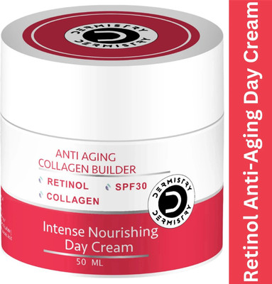 DERMISTRY Anti Ageing Retinol Collagen SPF 30 Moisturizer Day Cream Aging Wrinkle Repair(50 ml)