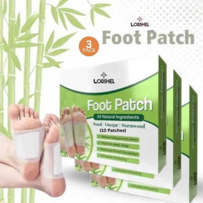 LORSHEL Bee venom foot patches calm muscles and reduce toxin buildup(30 g)