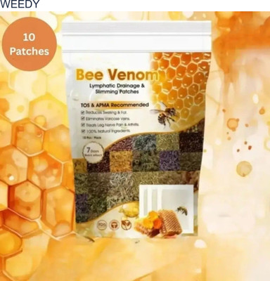 WEEDY Bee Venom Lymphatic Detox Patches for Foot Use(50 g)