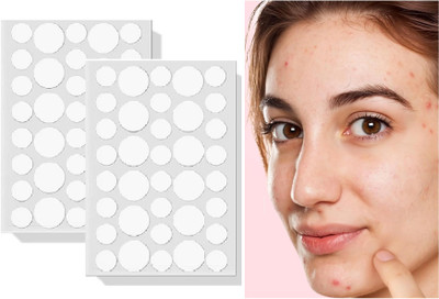 EVERERIN Acne Pimple Patch for Face Waterproof Absorbs Pimple Overnight and Reduces(10 g)