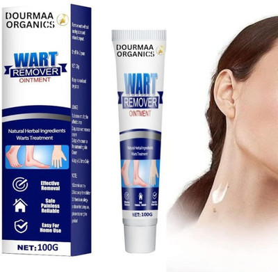 DOURMAA ORGANICS Anti-Wart Cream for Hands, Feet, Face – Professional Care at Home(100 g)
