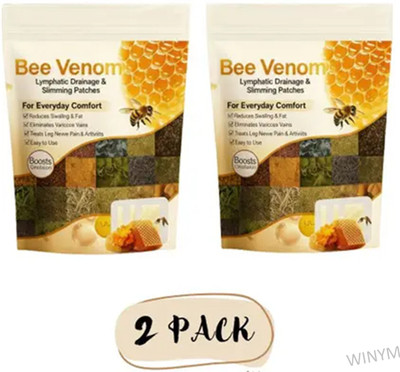 Winym Bee Venom Foot Patches Body Detox Support (20 patches)(200 g)