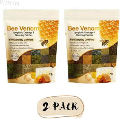 Winym Bee Venom Foot Patches Relax and Body Toxin Release (20 patches)(200 g)