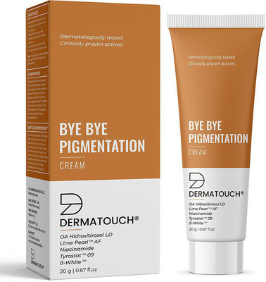 Dermatouch Bye Bye Pigmentation Cream for Pigmentation and Blemishes removal-Pack-2(40 g)