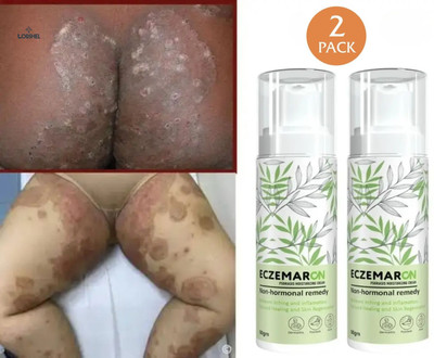 LORSHEL Eczemaron Anti Fungal Cream | Herbal anti-fungal formula, Long-lasting protec...(100 ml)