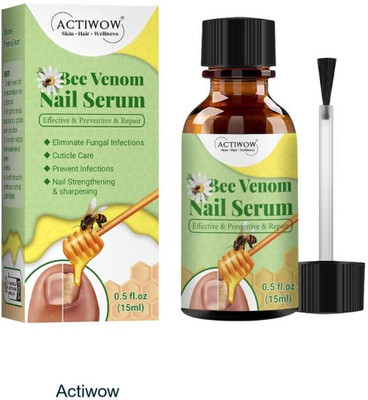 ACTIWOW Bee Venom Nail Serum Botanical Extracts(20 ml)