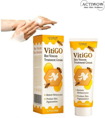 ACTIWOW Vitigo Bee Venom Cream for Mild Redness(100 g)