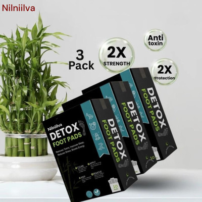 NILNIILVA Heal sutra detox foot pads remove toxic waste from your system(30 g)
