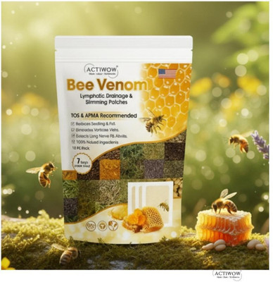 ACTIWOW Bee Venom Foot Patches Pull Out Toxins and Promote Calm Sleep SKT(100 g)