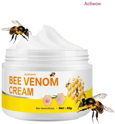 ACTIWOW Bee Venom Cream For Rejuvenating Wrinkle Treatment for Night(50 g)