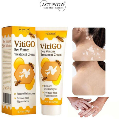 ACTIWOW Vitigo Bee Venom Cream for Calm and Smooth Skin Cream(100 g)