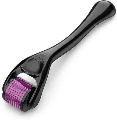 yim~mi 0.5 mm 540 Micro Needles Roller Massager For Hair growth and skin Treatment_j1(90 g)