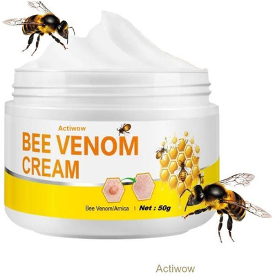 ACTIWOW Bee Venom Cream For Collagen-Rebuilding & Skin Restoring Formula(50 g)