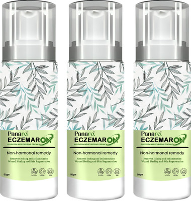 PANARO Natural Eczemaron Anti Fungal Cream For Men & Women | Fungus Protection | Pack of 3(150 g)