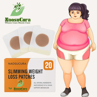 Naosucura Weight Loss Patches For Natural Inch Loss & Appetite Control | 20 Patch Pack Plaster & Patch(20 x 1 Patches)