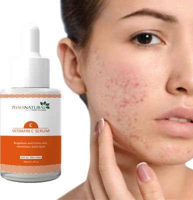 7 Days Vitamin C Serum with niacinamide for dark spot Acne |pigmentation anti blemish(30 ml)