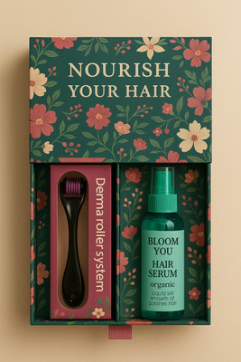 BLOOM YOU Anti-Thinning Hair Serum with Growth Activator Roller(100 ml)