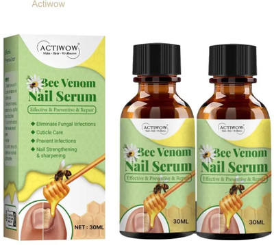 ACTIWOW Bee Venom Nail Serum Tip Calm for Cracking Ends A001(20 ml)