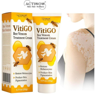 ACTIWOW Vitigo Bee Venom Cream for Sweat Rash Relief(100 g)