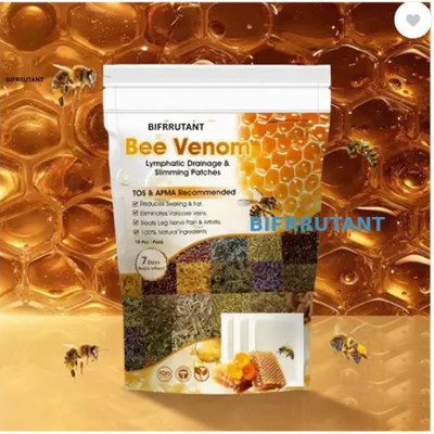 BIFRRUTANT Foot Patches Detox with Bee Venom for Lightness and Calm(100 g)