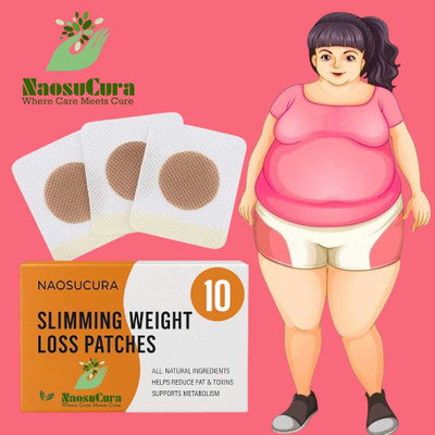 Naosucura Weight Loss Support Patch – Belly Slimming Herbal Aid | Pack Of 10 Plaster & Patch(10 x 1 Patches)