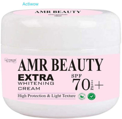 ACTIWOW AMR BEAUTY Extra Whitening Cream with Glow Repair Technology(50 g)