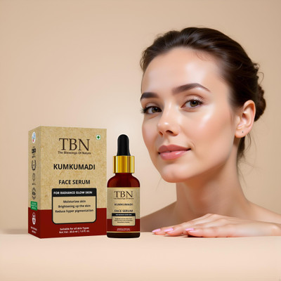 TBN Kumkumadi Face Serum for Silky Skin and Glow Hydration(30 ml)