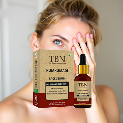TBN Kumkumadi Face Serum for Dewy Finish and Skin Restoration(30 ml)