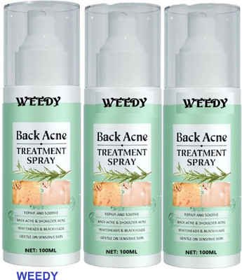 WEEDY Back Acne Spray for Smooth, Clear Skin Fast(300 ml)