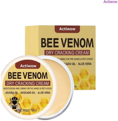 ACTIWOW Bee Venom Cracking Cream Instant Glow Boost(50 g)