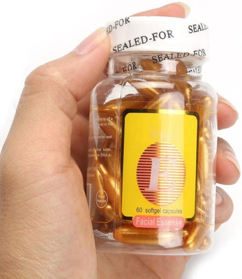 winry Facial Essence Vitamin E Softgel Capsules for Glowing & Smooth Skin – 60 pcs(20 g)