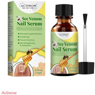 ACTIWOW Bee Venom Nail Serum Pure Extract Formula(20 ml)