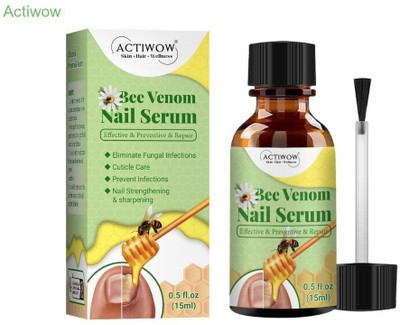 ACTIWOW Bee Venom Nail Serum Bioactive Boost(20 ml)
