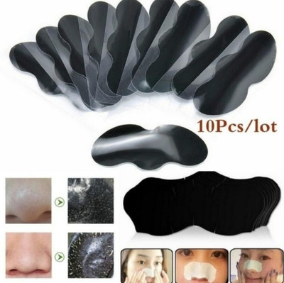 krurotza 10 Pc DeepCleansing Pore Strips Nose Strips for Black/head Removal(10 g)