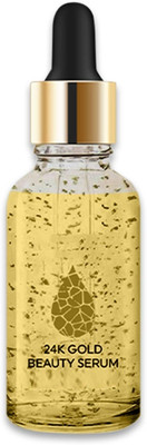 GFSU - GO FOR SOMETHING UNIQUE 24k gold serum 24 carat gold serum for dark dust spot remover face glow(15 ml)