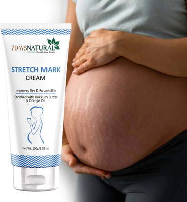 7days natural Reduce Stretch Mark Cream, Scars, Spots, ZYM FAT BURNER BODY MARK(100 g)